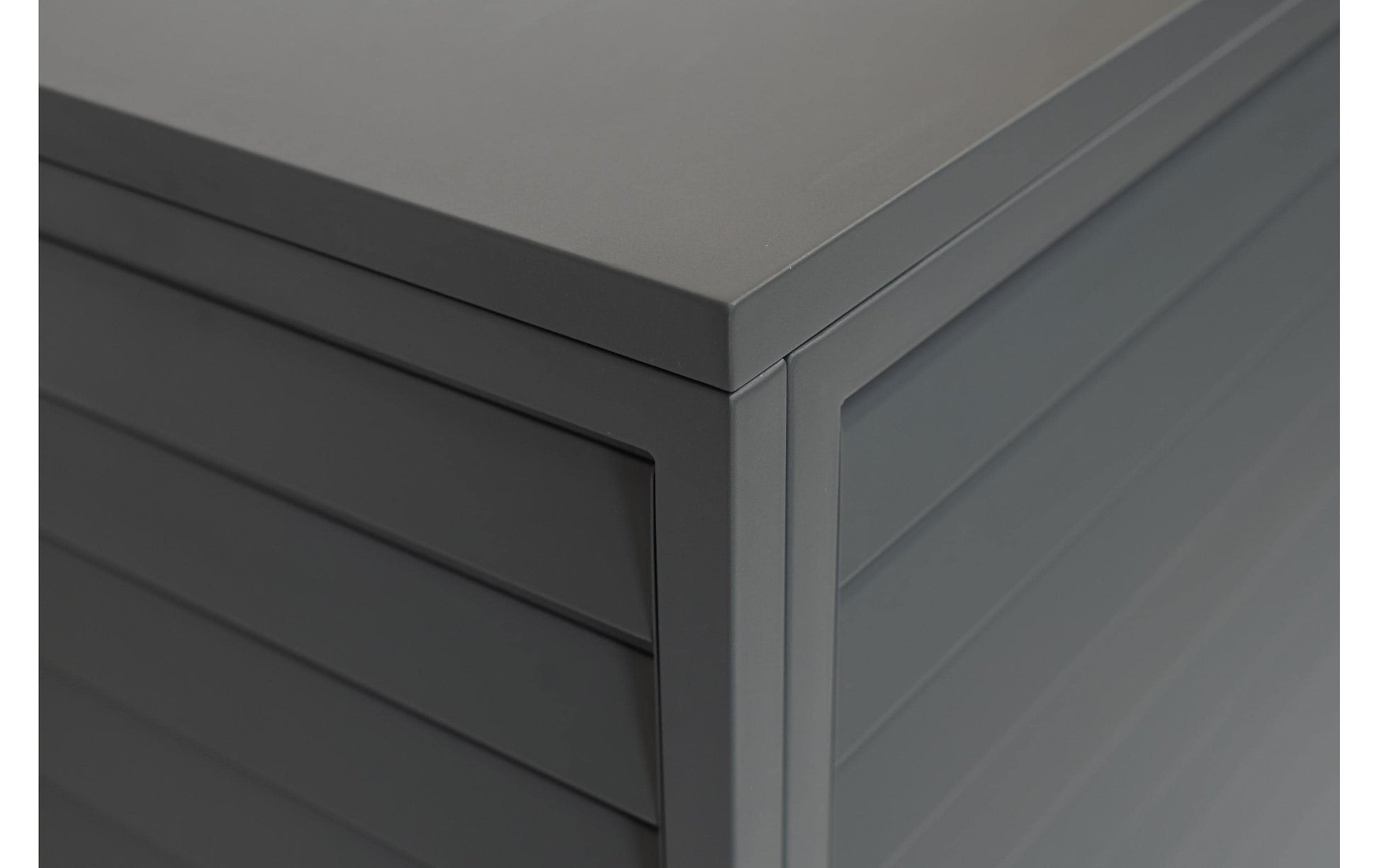 Westmann Verkleidung Wärmepumpe Boxa M – 140 × 56 × 97 cm, Stahl, Anthrazit, 760 l