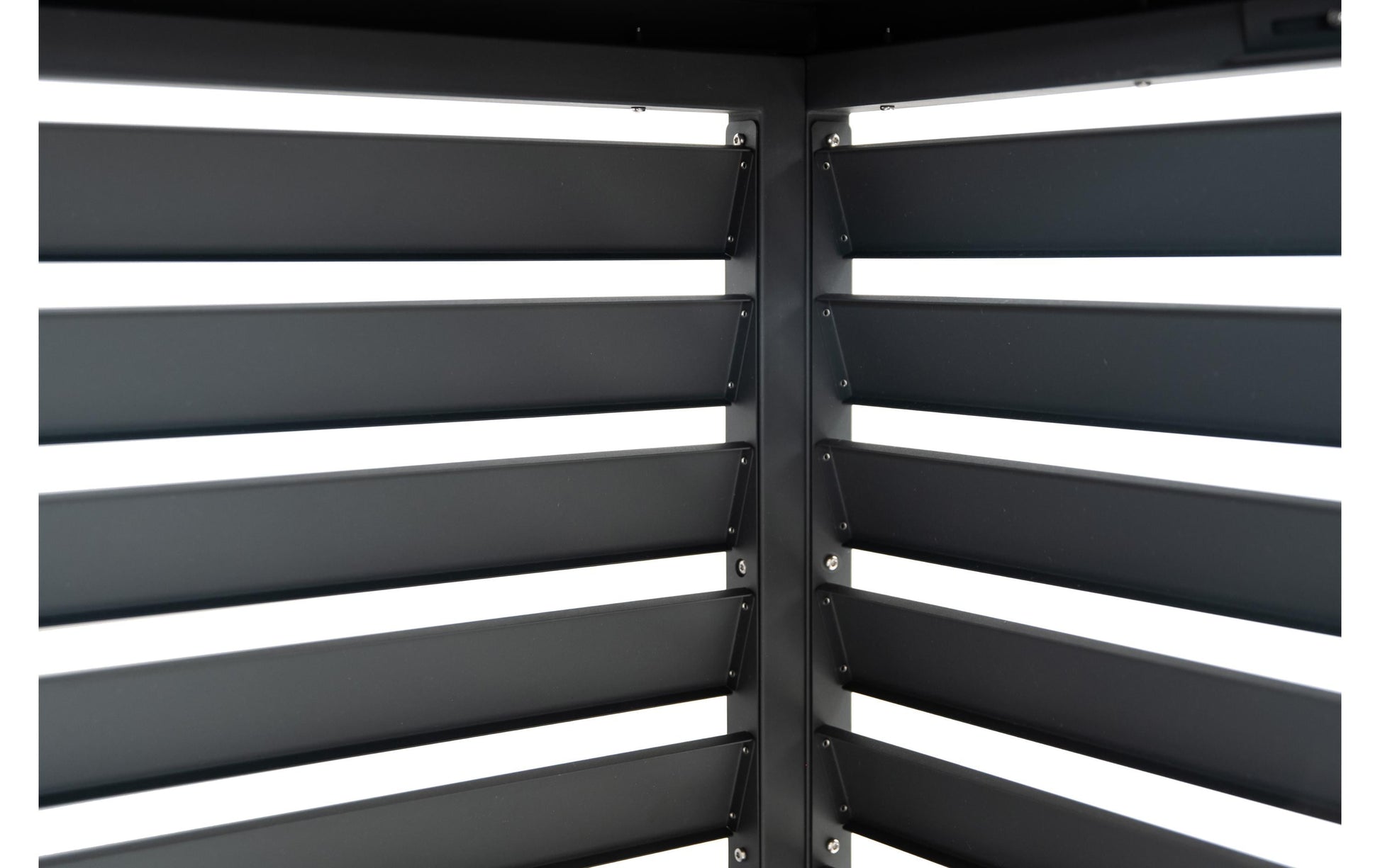 Westmann Verkleidung Wärmepumpe Boxa M – 140 × 56 × 97 cm, Stahl, Anthrazit, 760 l