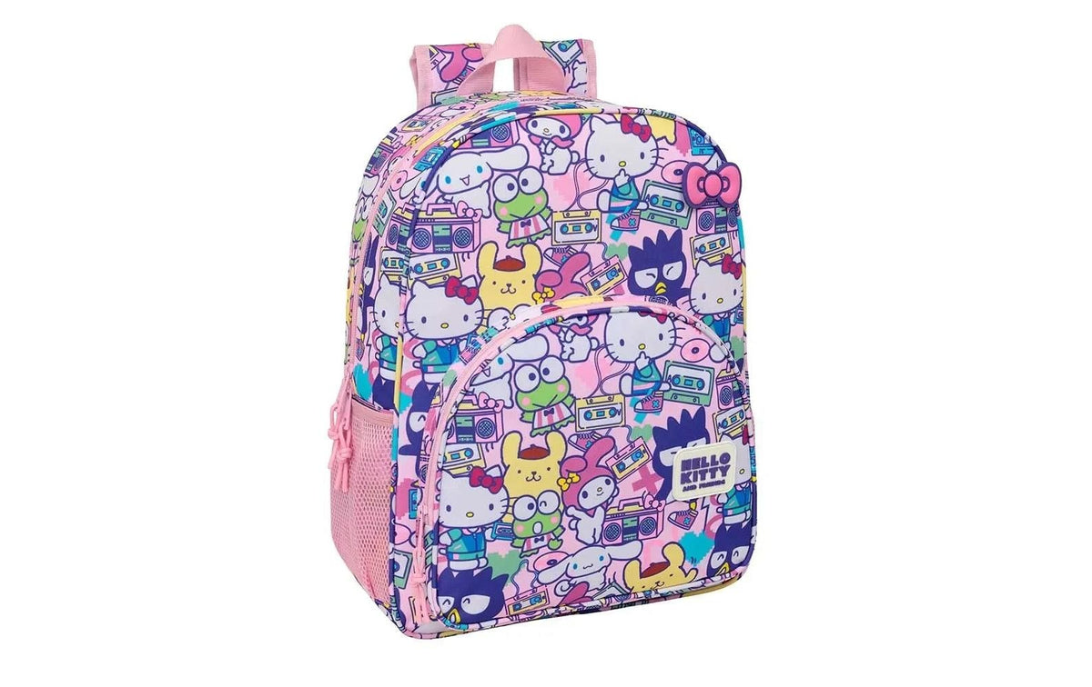 Safta Kindergartenrucksack Hello Kitty & Friends – Polyester – Mehrfarbig, 140 × 420 × 330 mm
