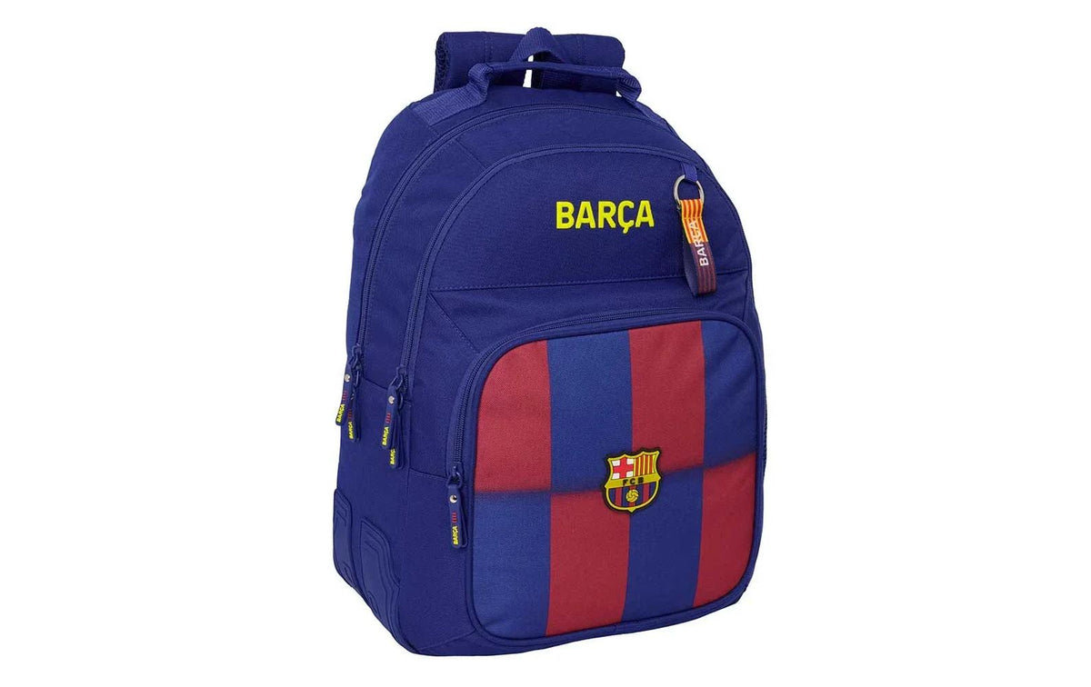 Safta Kindergartenrucksack FC Barcelona – Polyester – Blau/Rot, Fussball, 150 × 420 × 320 mm