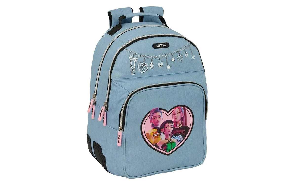 Safta Schulrucksack Demon Hunters HUNTRX – Polyester – K-Pop Demon, 150 × 420 × 320 mm