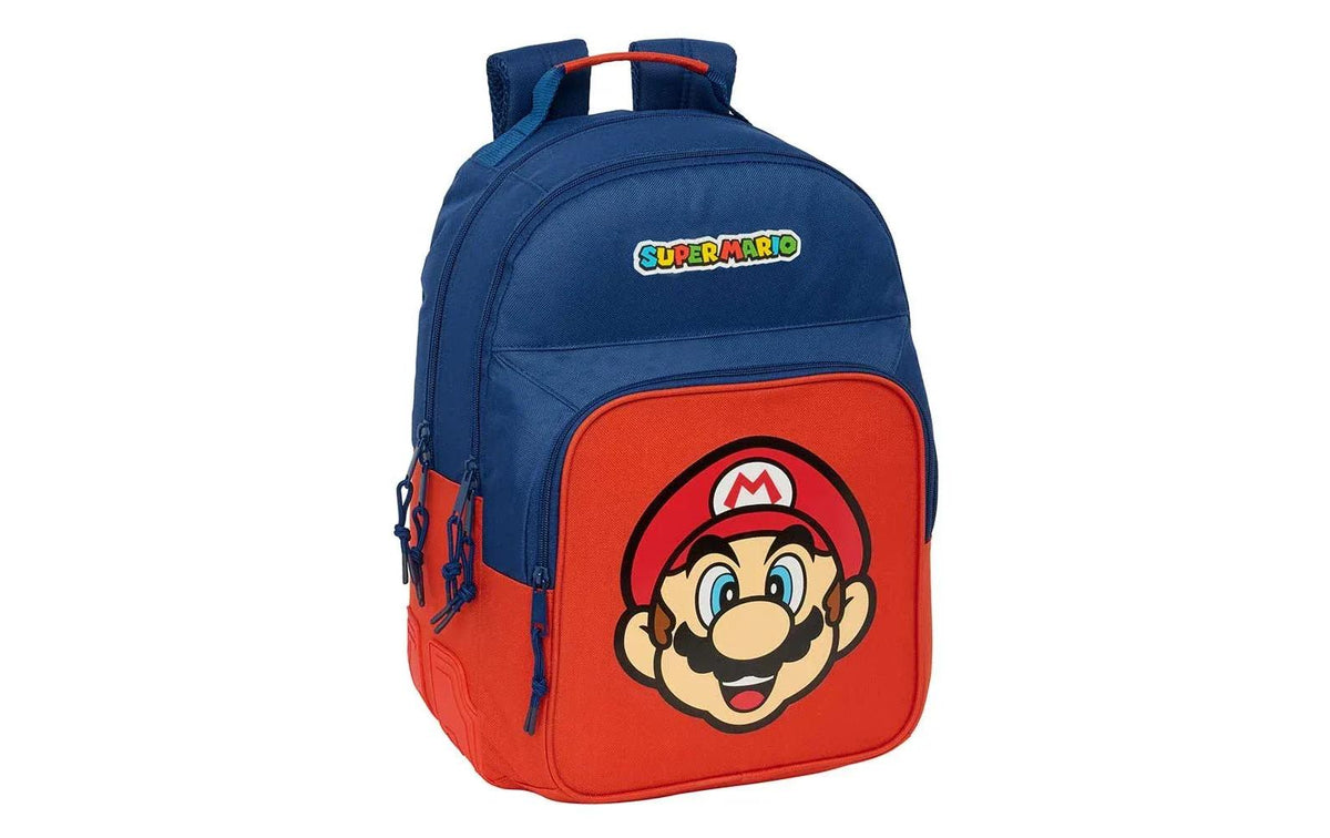Safta Kindergartenrucksack – 20 l, Polyester – Super Mario, 150 × 420 × 320 mm