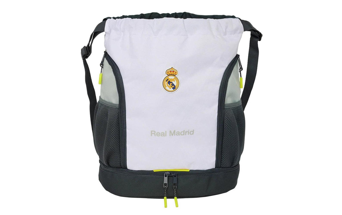 Safta Sportrucksack Real Madrid – 22 l – Grau/Weiss, Fussball, 150 × 430 × 340 mm