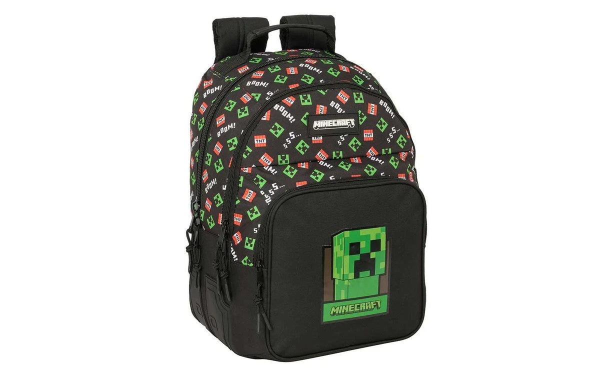 Safta Schulrucksack, Minecraft Creeper, 20 l, 15×42×32 cm