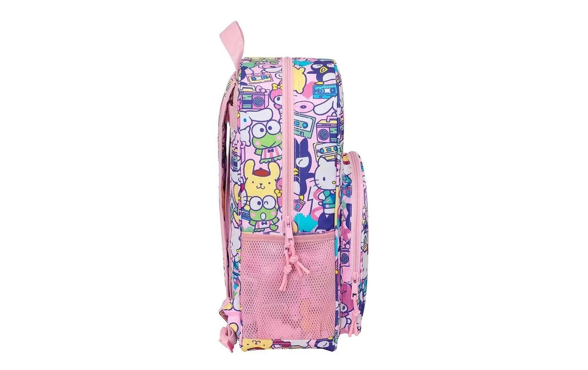 Safta Kindergartenrucksack Hello Kitty & Friends – Polyester – Mehrfarbig, 140 × 420 × 330 mm