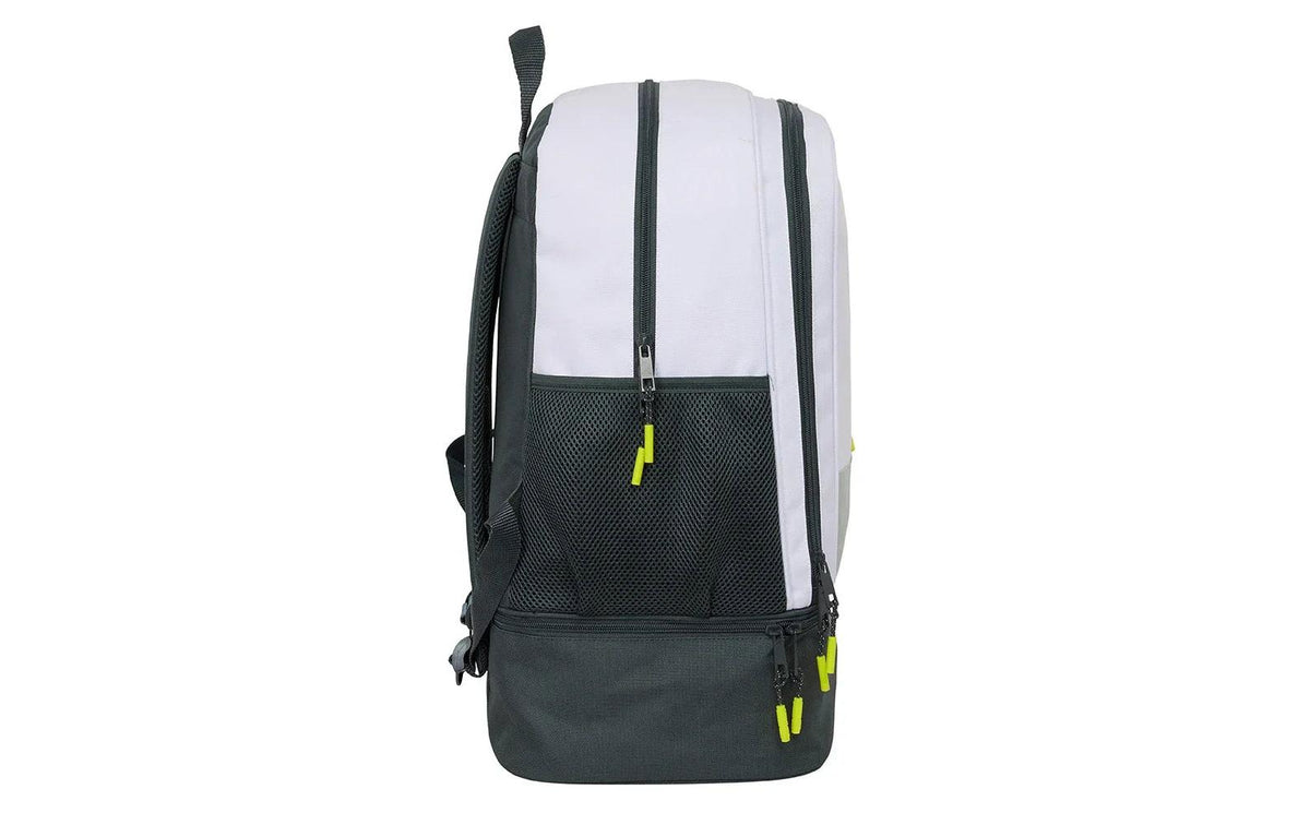 Safta Real Madrid Sportrucksack – 42 l, mit Schuhfach, Polyester – Grau/Weiss, 240 × 500 × 350 mm