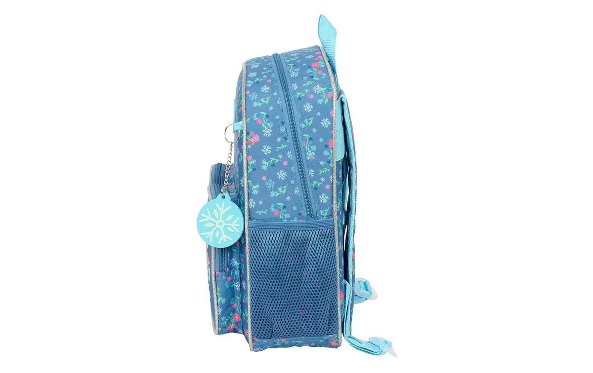 Safta Kindergartenrucksack Frozen Snow Glow – Polyester – Frozen, Hellblau, 100 × 340 × 280 mm