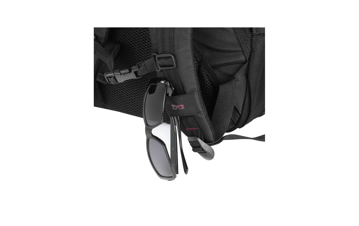 Safta Notebook-Rucksack 15,6 – 21 l, mit Zusatzfächern – Schwarz