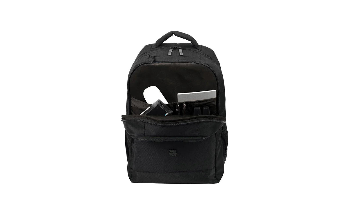Safta Notebook-Rucksack 15,6 – 21 l, mit Zusatzfächern – Schwarz