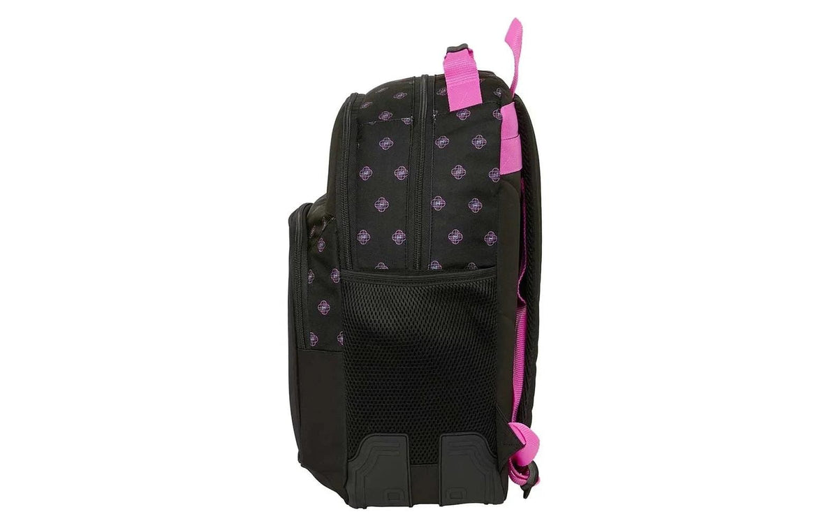 Safta Kindergartenrucksack Demon Hunters – Polyester – Schwarz, 150 × 420 × 320 mm