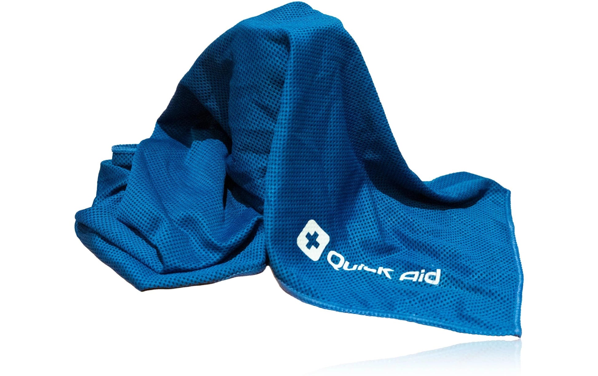 Quick aid Gästetuch – 34 × 80 cm, Blau, Mikrofaser