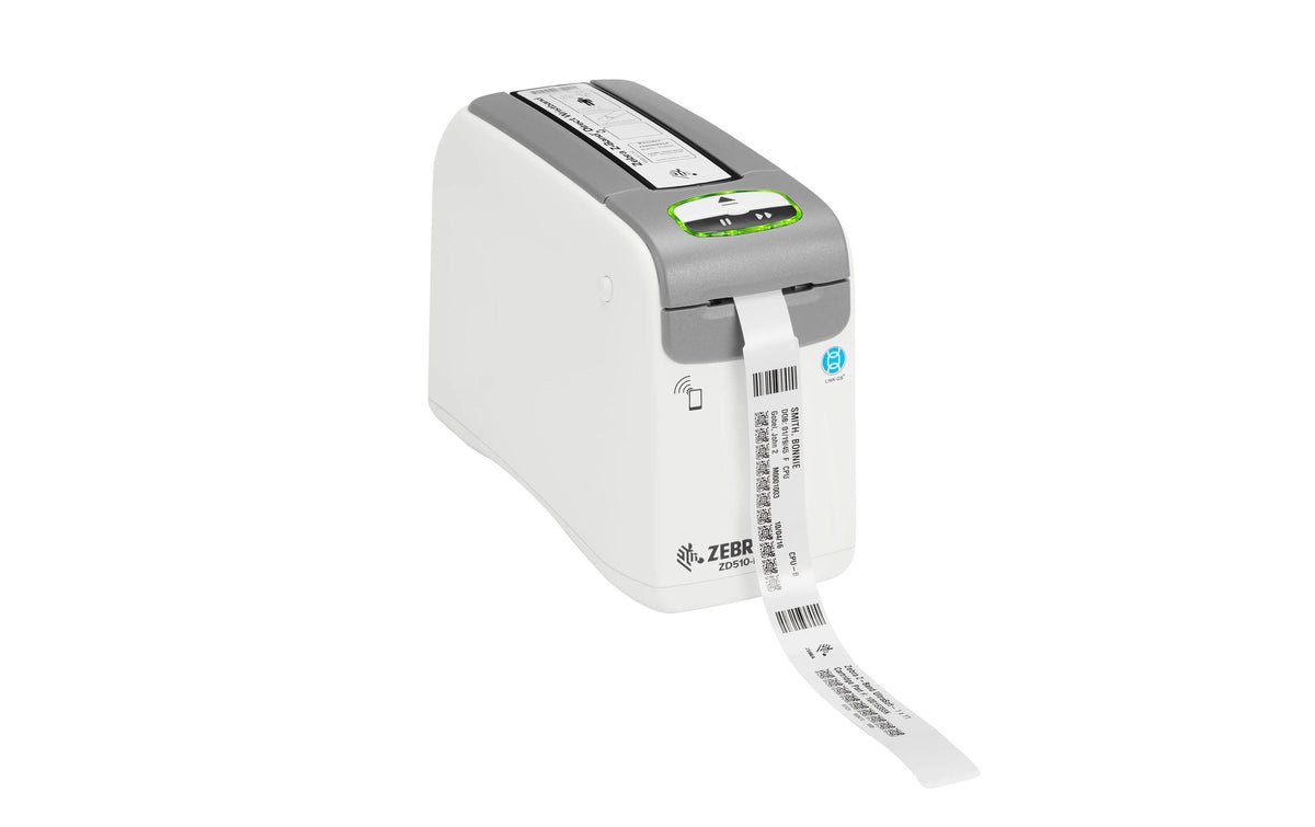 Zebra ZD510-HC – Etikettendrucker (Thermodirekt), 127 mm, 300 dpi, 102 mm/s, USB/LAN, Band