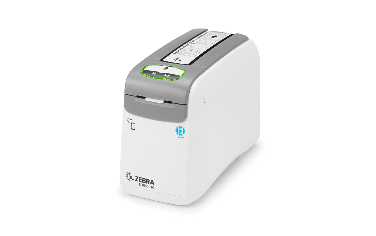 Zebra ZD510-HC – Etikettendrucker (Thermodirekt), 127 mm, 300 dpi, 102 mm/s, USB/LAN, Band
