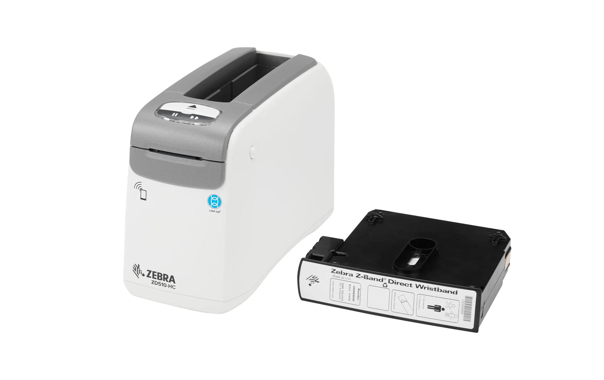 Zebra ZD510-HC – Etikettendrucker (Thermodirekt), 127 mm, 300 dpi, 102 mm/s, USB/LAN, Band