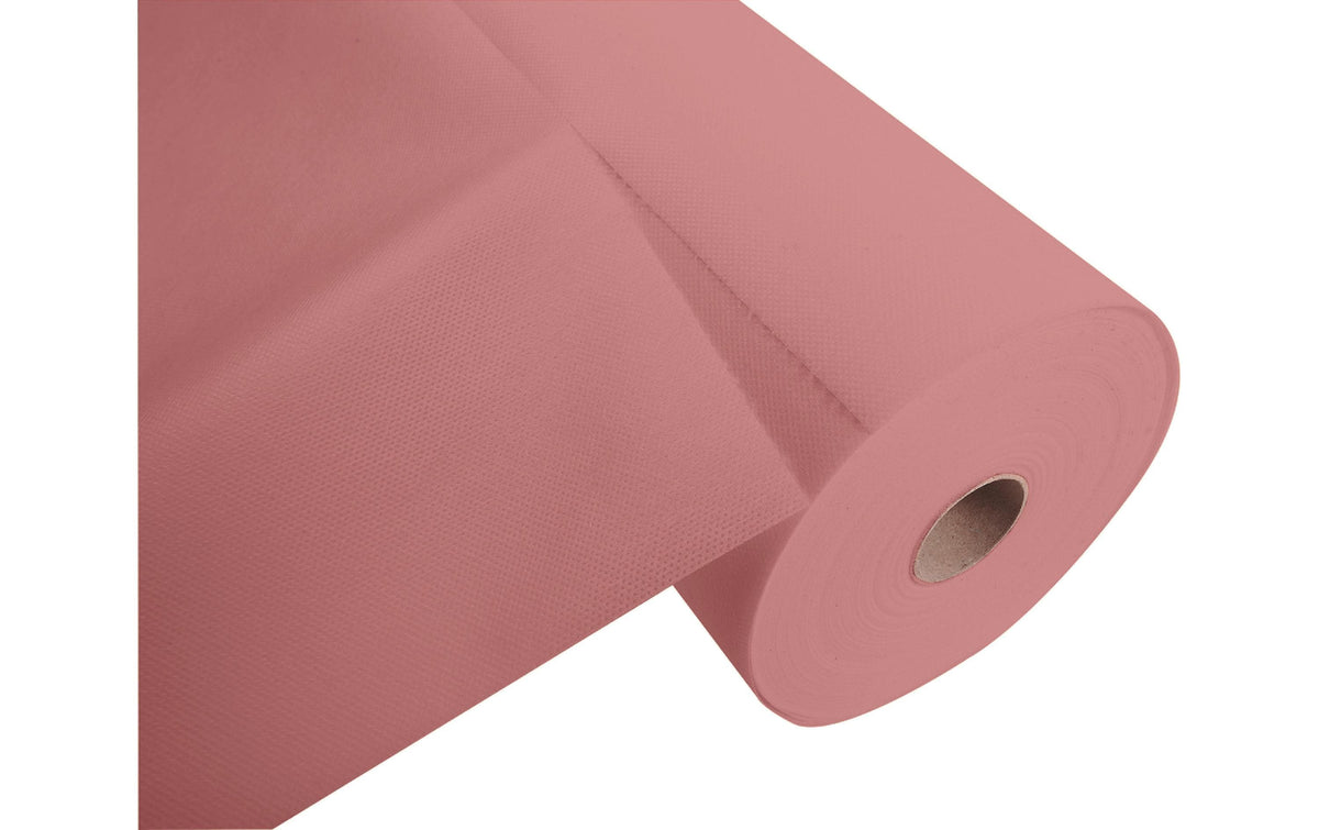 Pro nappe Tischläufer auf Rolle – 40 cm×4,8 m, Kunststoff, Altrosa