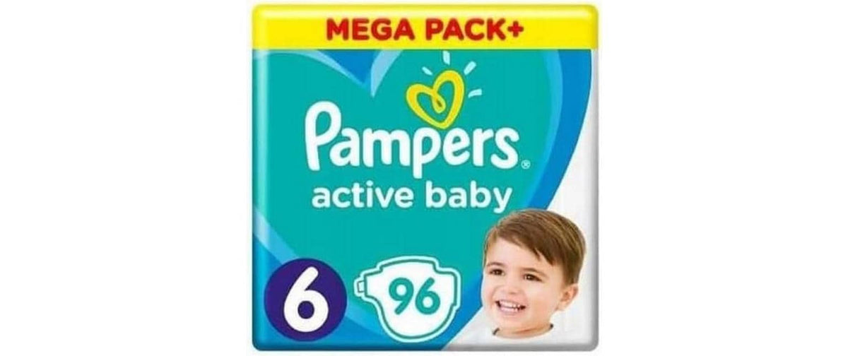 Pampers Windeln Gr. 6 – 13–18 kg, 96 Stk