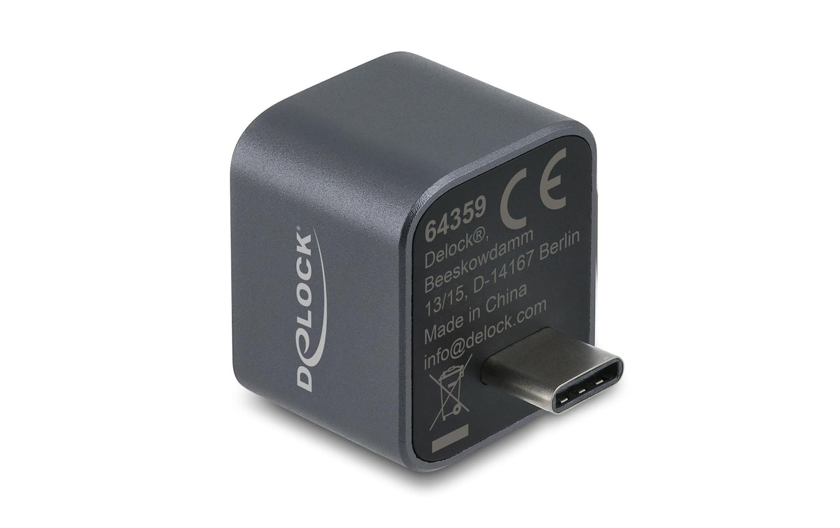 DeLOCK USB-Hub – USB-C, 2× USB-A (1× 10 Gbit/s), für Windows/Mac/ChromeOS