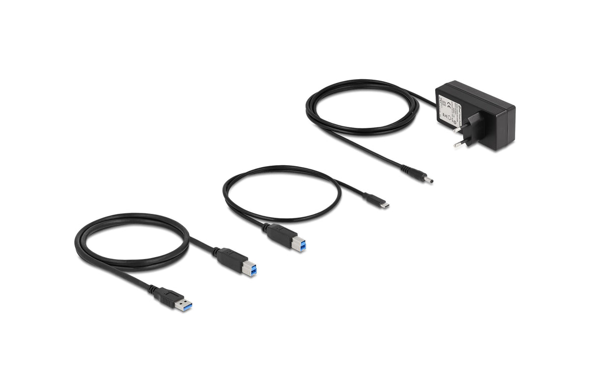 DeLOCK 64237 USB-Hub – USB-A, SD/microSD, für Windows/Mac/ChromeOS