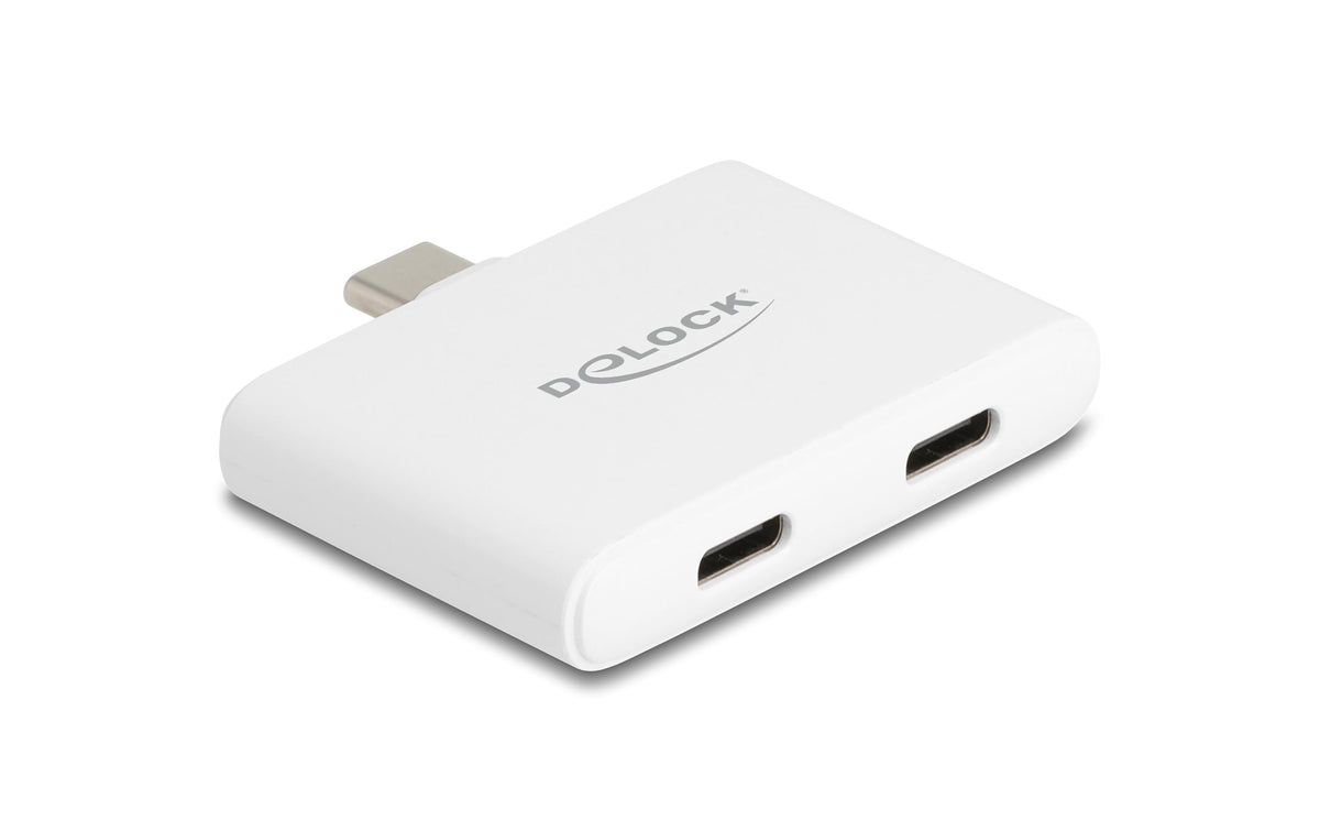DeLOCK USB-C Adapter – USB-C Stecker zu Buchse, 10 Gbit/s, Thunderbolt-kompatibel, für Mac/iPad