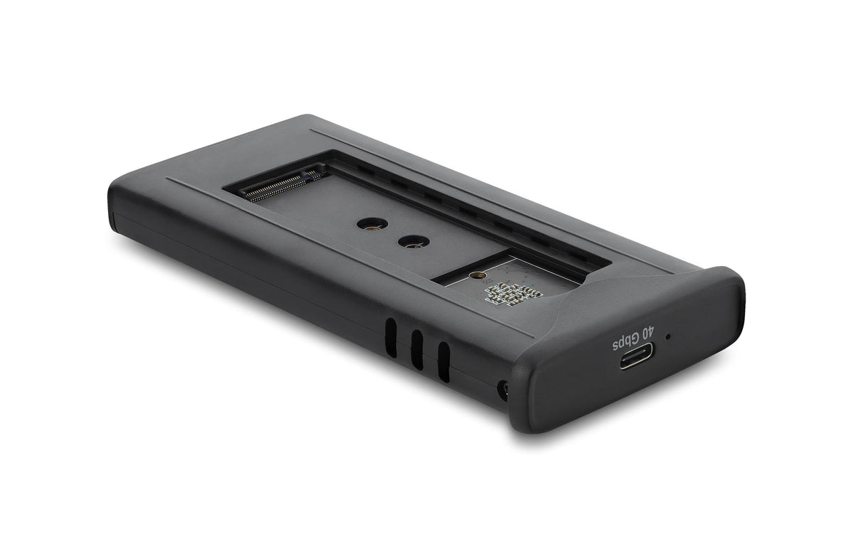 DeLOCK M.2 NVMe SSD-Gehäuse – 1-Bay M.2 – Thunderbolt 3/4/5, USB-C, für M.2 Key-M (NVMe)