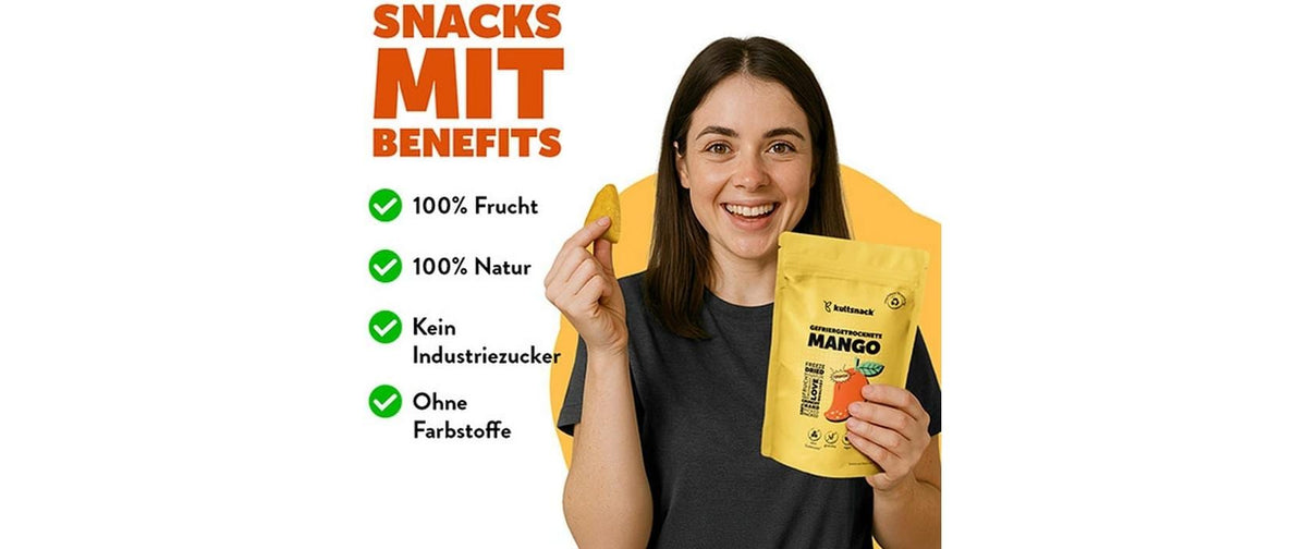 Kultsnack Gefriergetrocknete Mango – 100 g