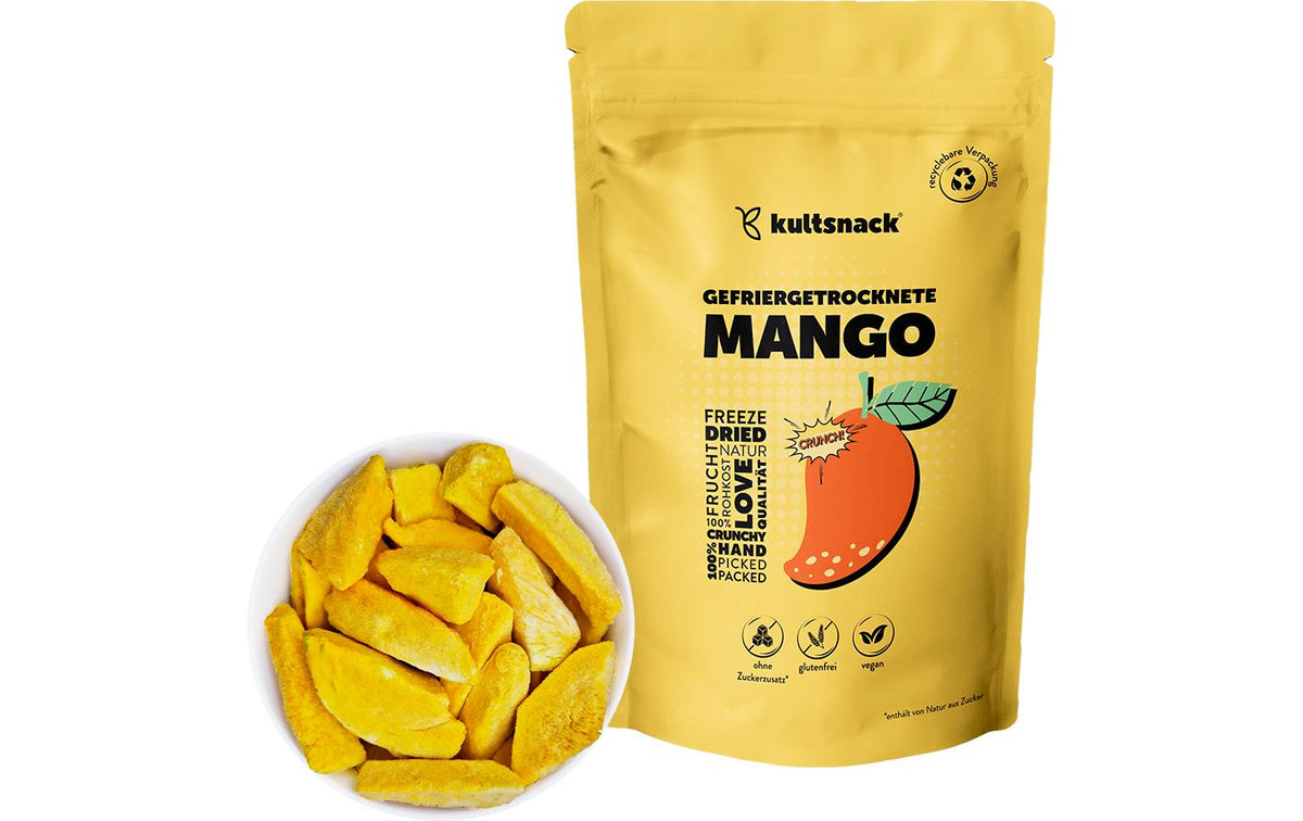 Kultsnack Gefriergetrocknete Mango – 100 g
