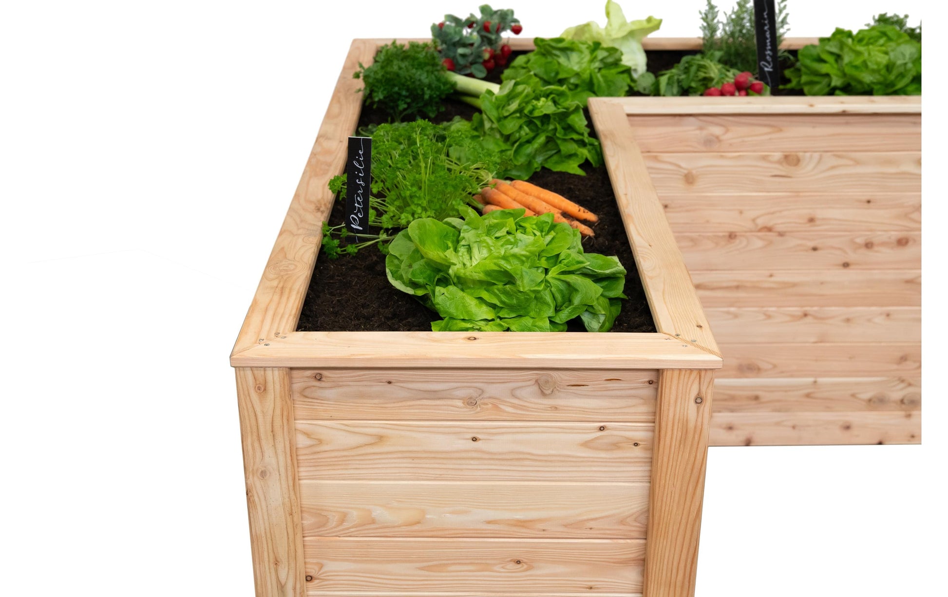 Westmann Klassik Hochbeet – 170,5 × 170,5 × 84 cm – Lärche