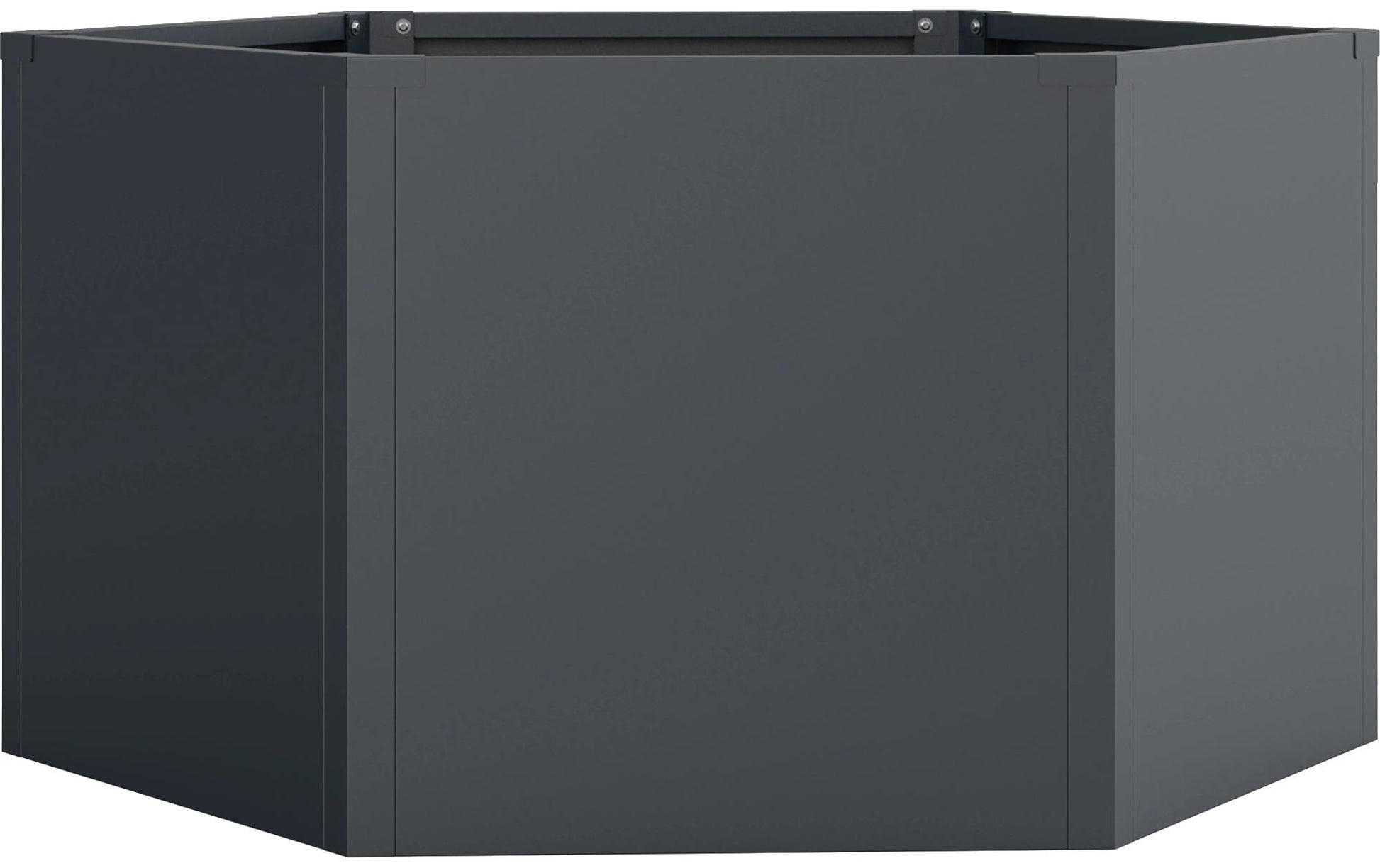 Westmann Hochbeet 6-eckig – 100 × 52 × 100 cm – Metall & Stahl, Anthrazit