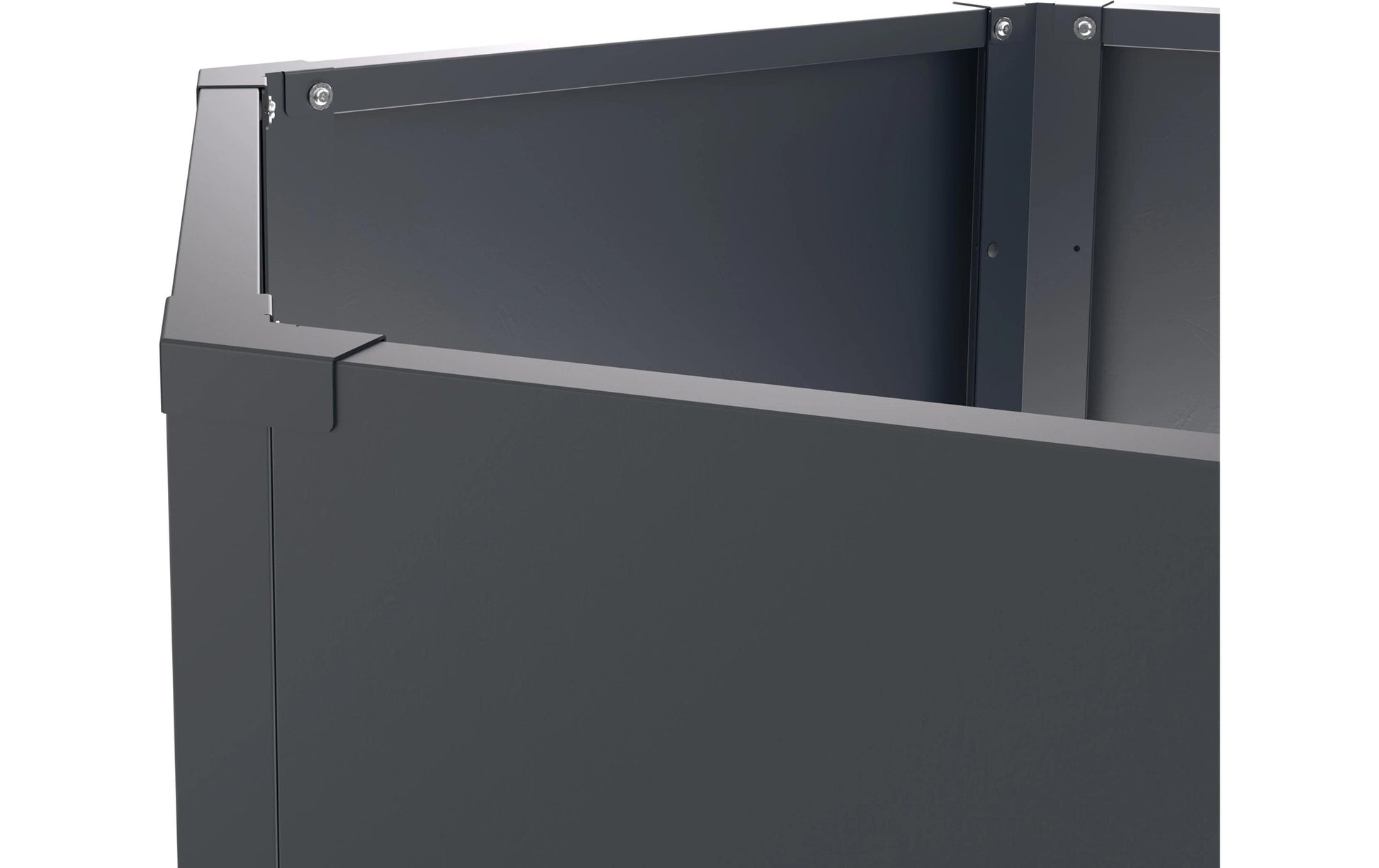 Westmann Hochbeet 6-eckig – 100 × 52 × 100 cm – Metall & Stahl, Anthrazit