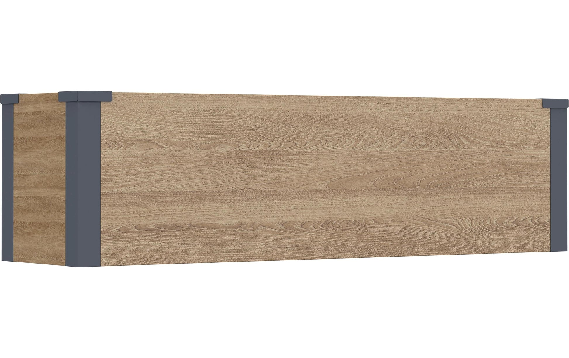 Westmann Talus M Pflanzkasten – 100 × 27 × 25 cm – Stahl, Holzoptik