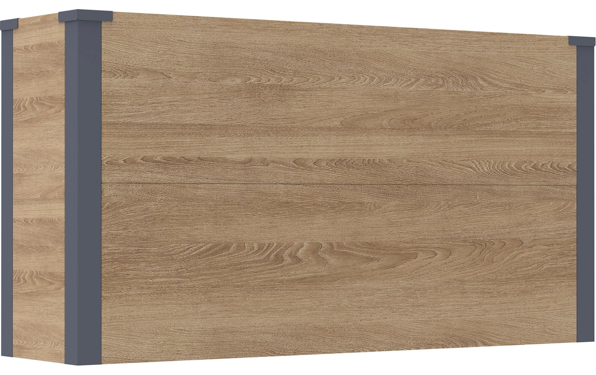 Westmann Talus L Pflanzkasten – 100 × 52 × 25 cm – Holz & Metall, Grau