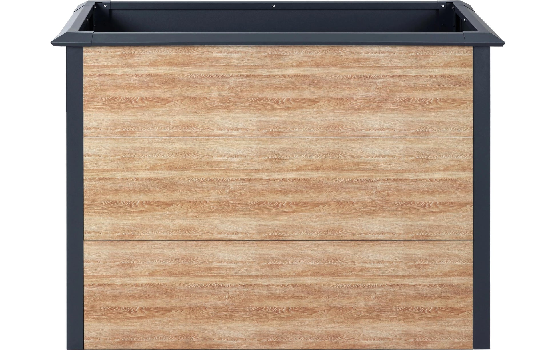 Westmann Primus-Multi M Hochbeet – Metall – Anthrazit/Braun (inkl. Schneckenschutz) – 1000 × 770 × 500 mm