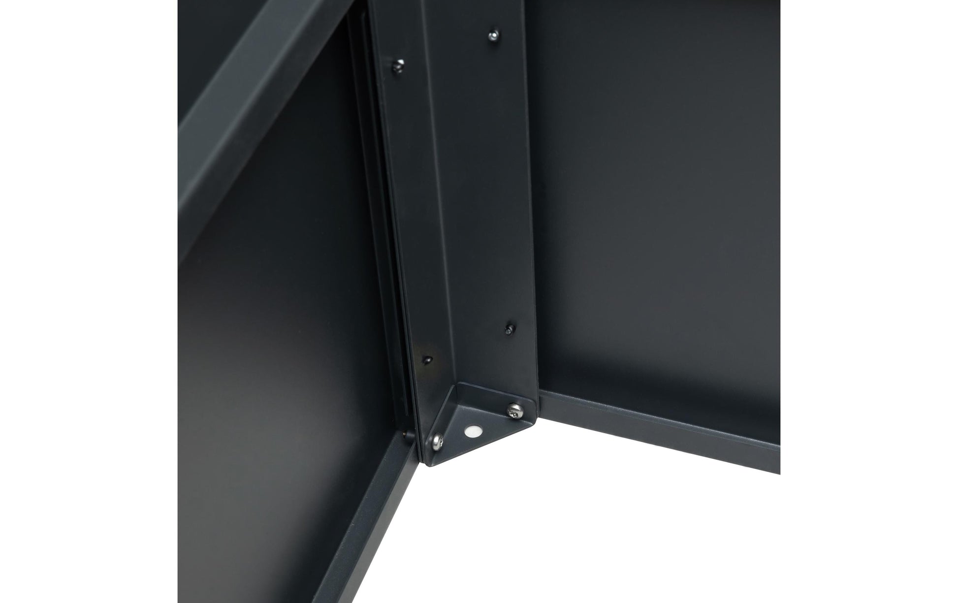 Westmann Primus-Multi M Hochbeet – Metall – Anthrazit/Braun (inkl. Schneckenschutz) – 1000 × 770 × 500 mm