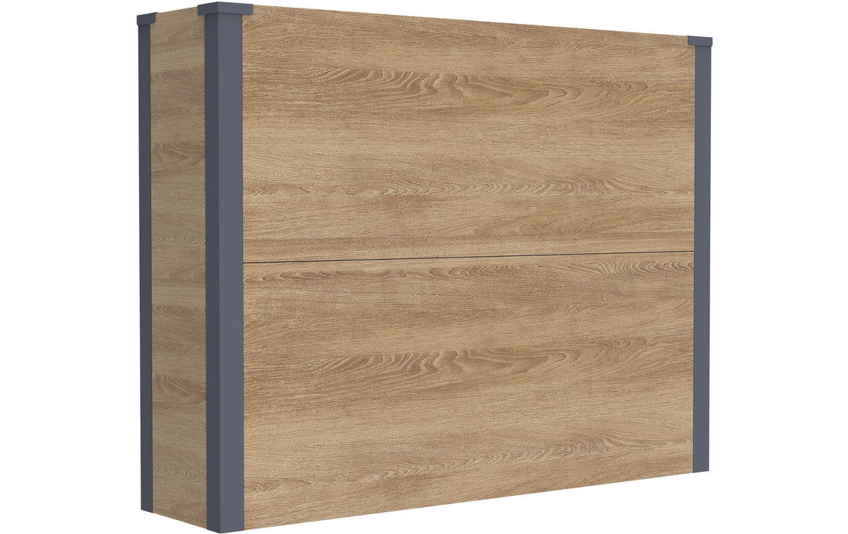 Westmann Talus XL Pflanzkasten – 100 × 77 × 25 cm – Stahl, Holzoptik