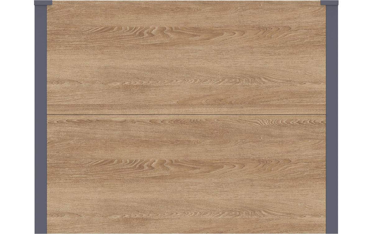 Westmann Talus XL Pflanzkasten – 100 × 77 × 25 cm – Stahl, Holzoptik