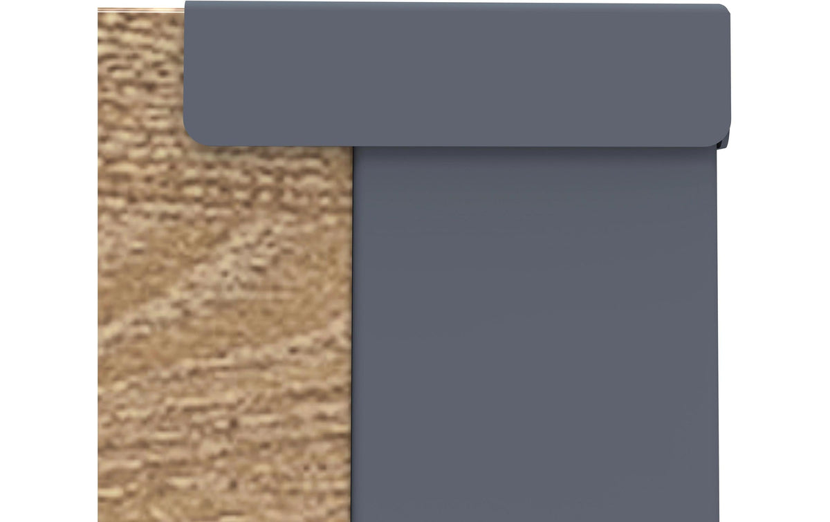 Westmann Talus XL Pflanzkasten – 100 × 77 × 25 cm – Stahl, Holzoptik