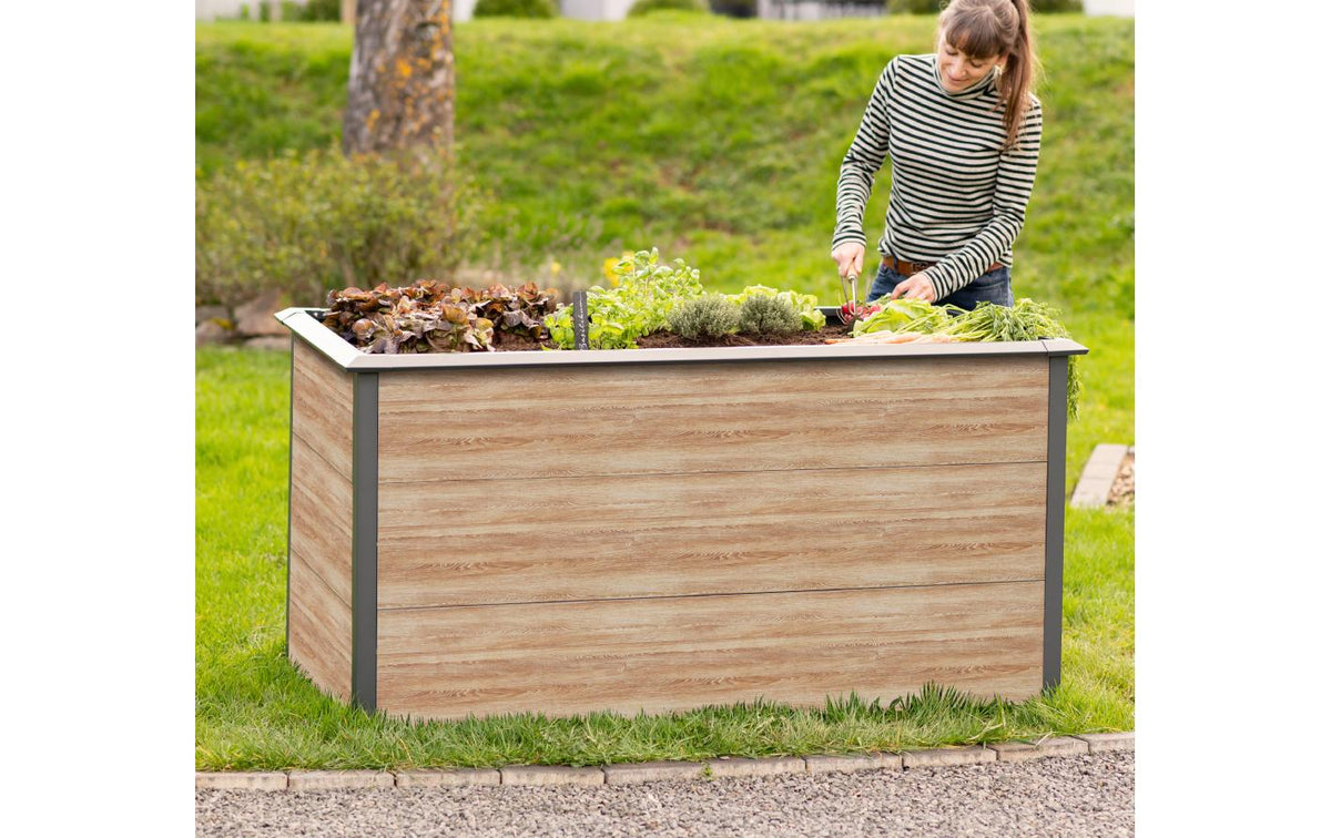 Westmann Primus-Multi L Hochbeet – 150 × 77 × 75 cm – Stahl, mehrfarbig
