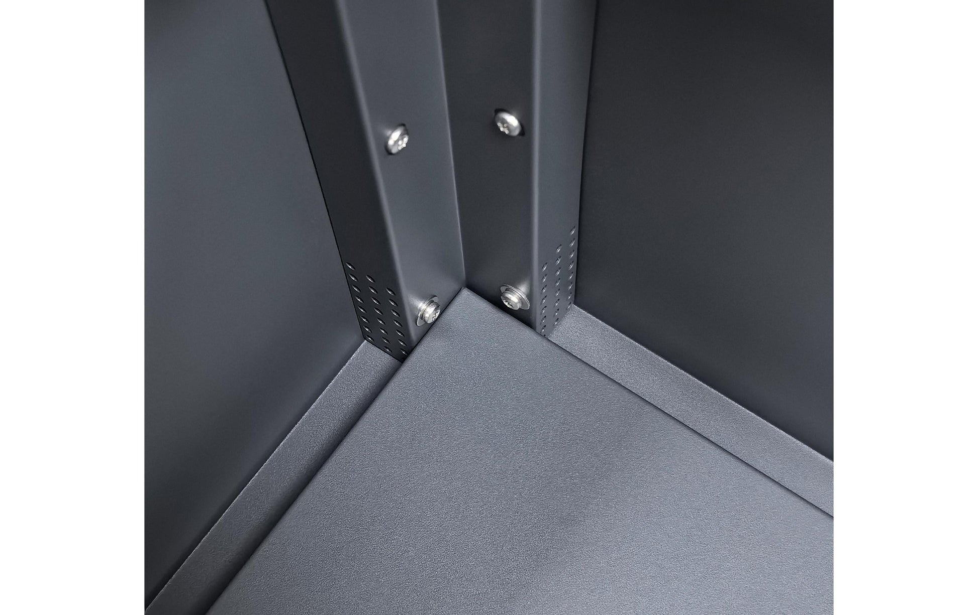Westmann Plexa Hochbeet – 100 × 85 × 50 cm – Metall & Stahl, Anthrazit
