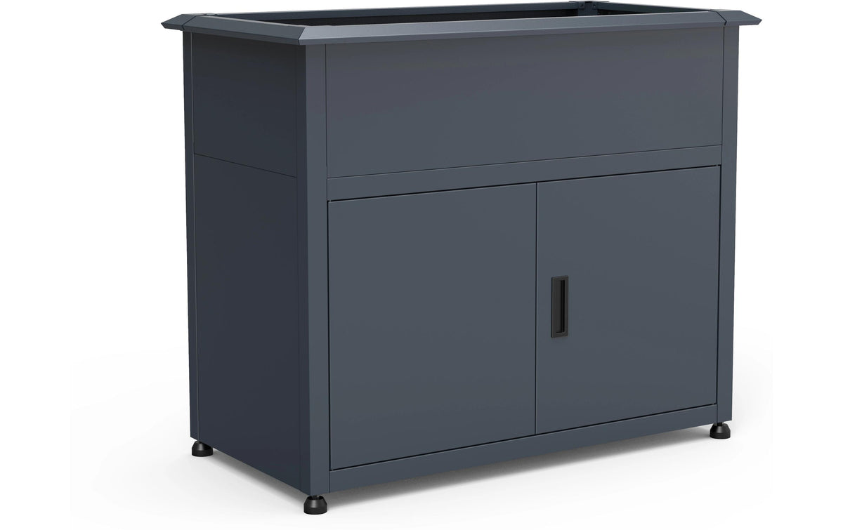 Westmann Plexa Hochbeet – 100 × 85 × 50 cm – Metall & Stahl, Anthrazit