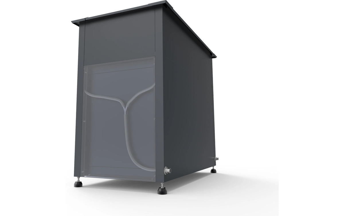 Westmann Plexa Hochbeet – 100 × 85 × 50 cm – Metall & Stahl, Anthrazit