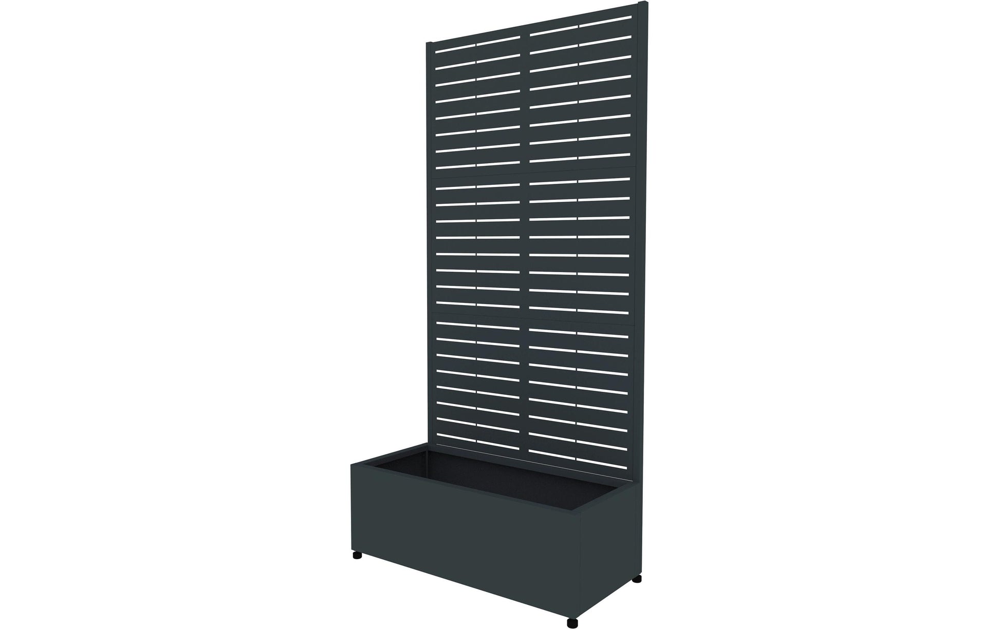 Westmann Pflanzkasten – 90 × 184 × 42,5 cm – Stahl, Anthrazit
