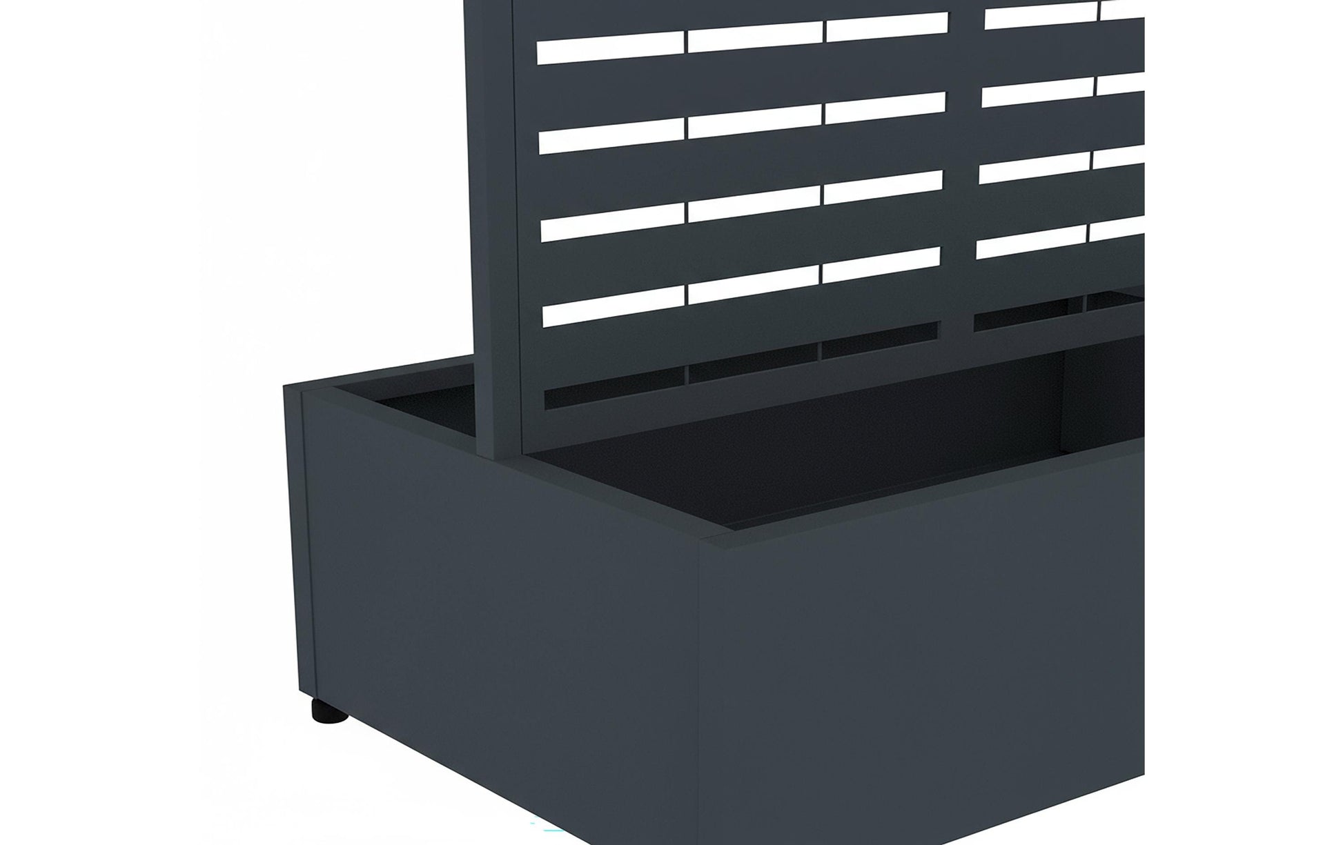 Westmann Pflanzkasten – 90 × 184 × 60 cm – Stahl, Anthrazit