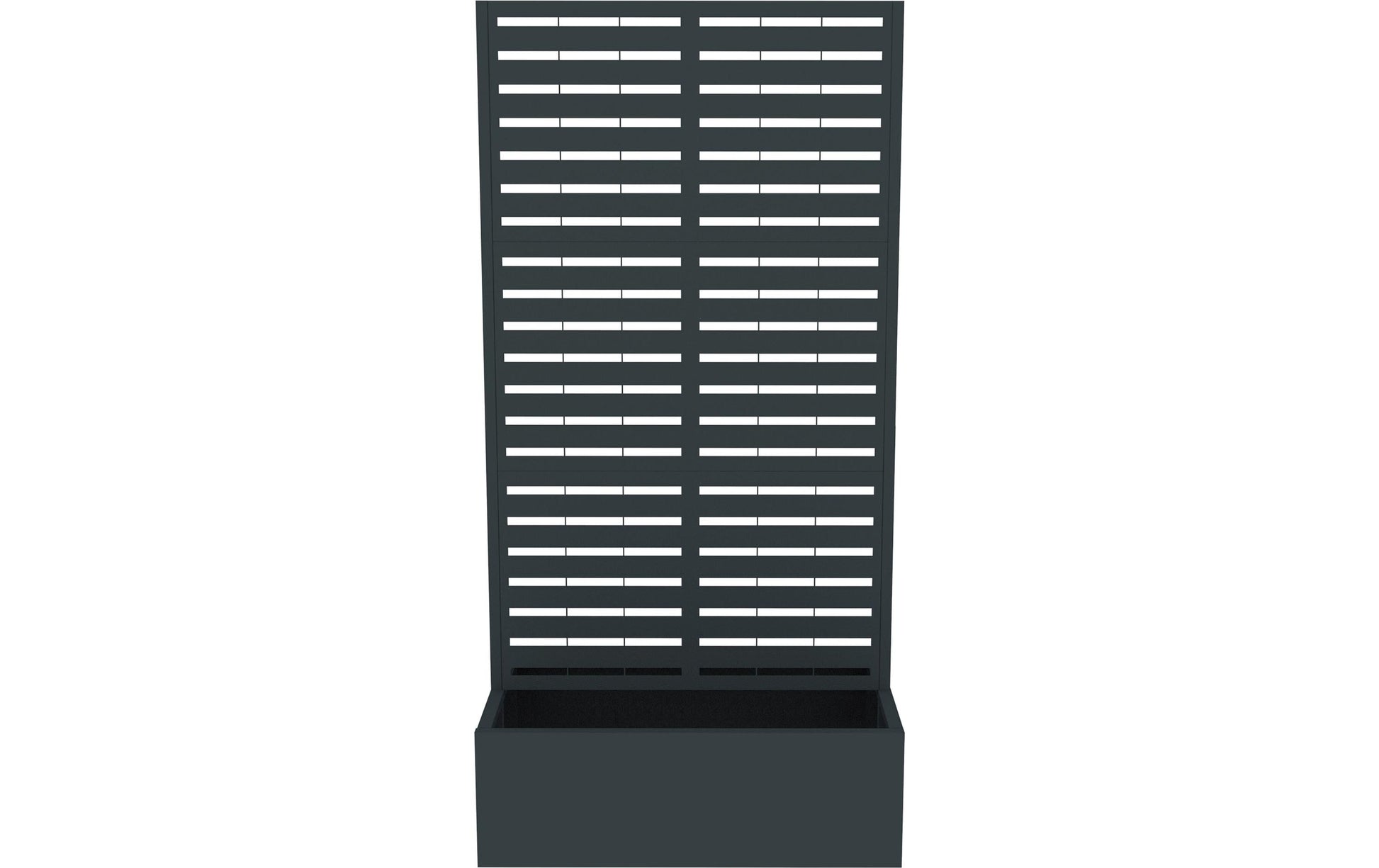 Westmann Pflanzkasten – 90 × 184 × 60 cm – Stahl, Anthrazit