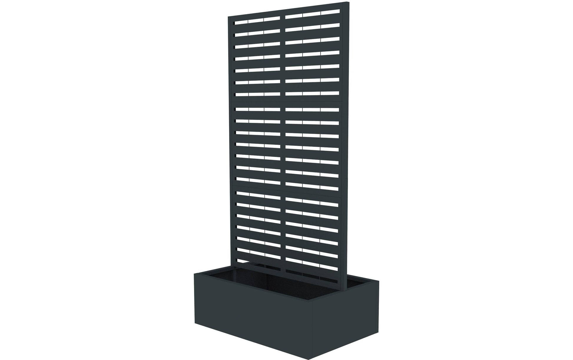 Westmann Pflanzkasten – 90 × 184 × 60 cm – Stahl, Anthrazit
