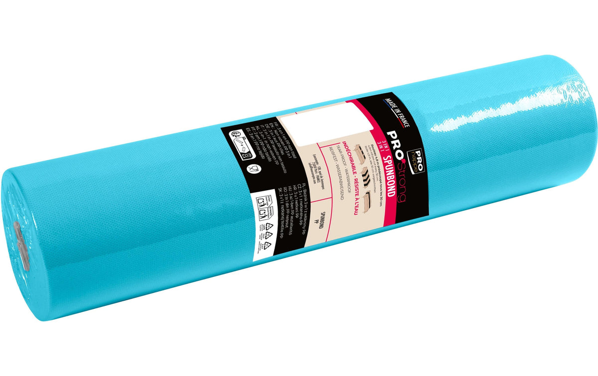 PRONAPPE Tischläufer auf Rolle – 40 cm×24 m, Polypropylen, Hellblau, Azur