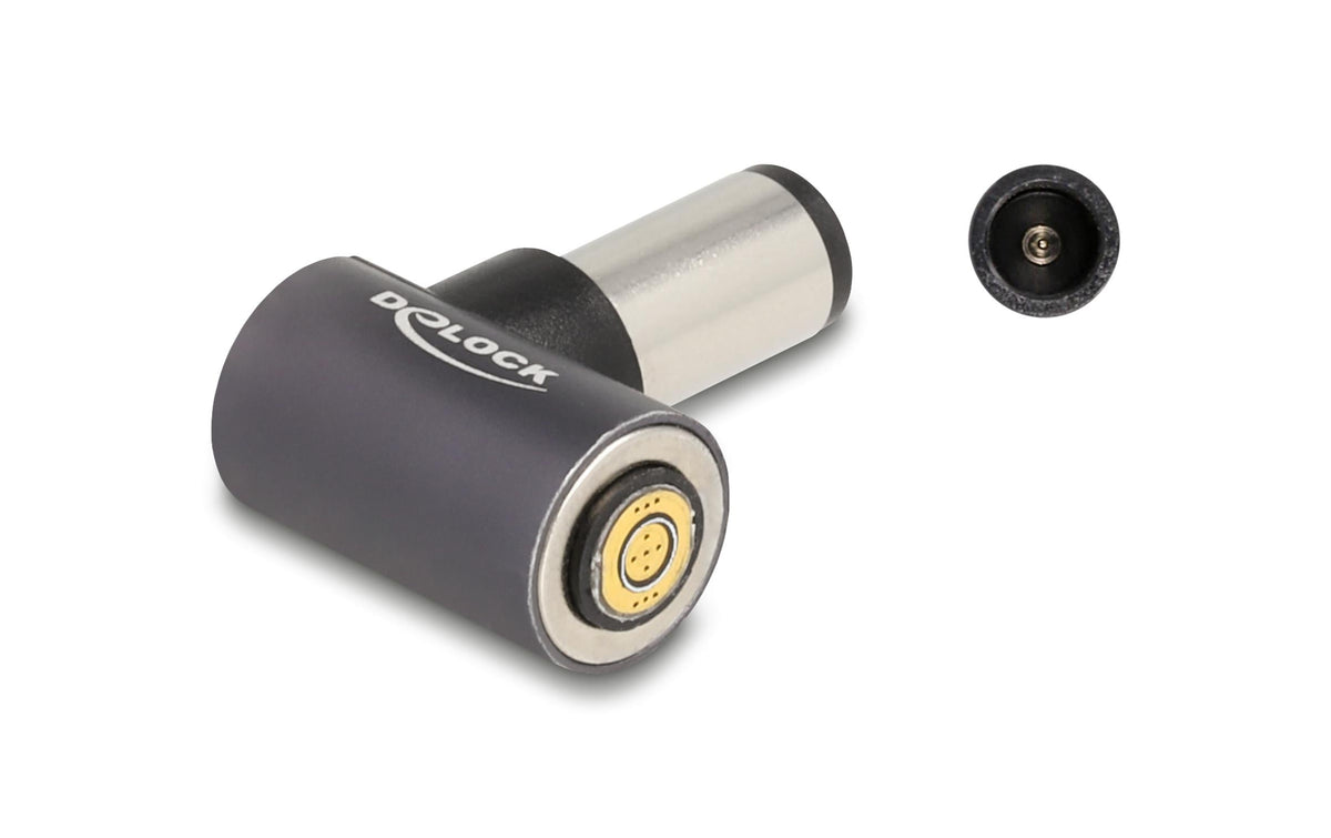 DeLOCK Adapter 8-Pin zu HP 4,5 × 3,0 mm – 20 V, 3 A, für HP, Anthrazit