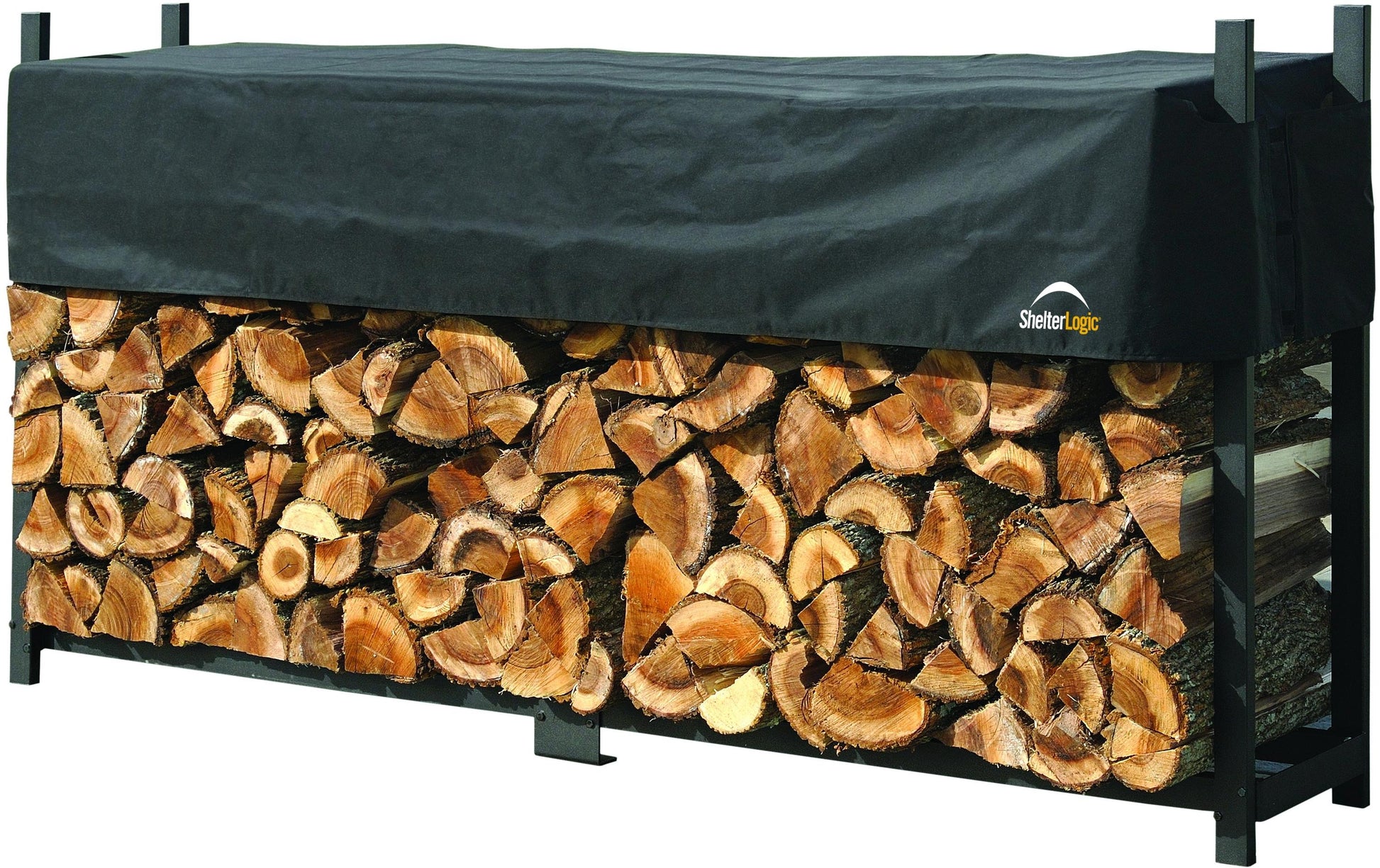 ShelterLogic Aufbewahrungsbox (mit Deckel) – Stahl/Polyester – 2390 × 1189 × 363 mm