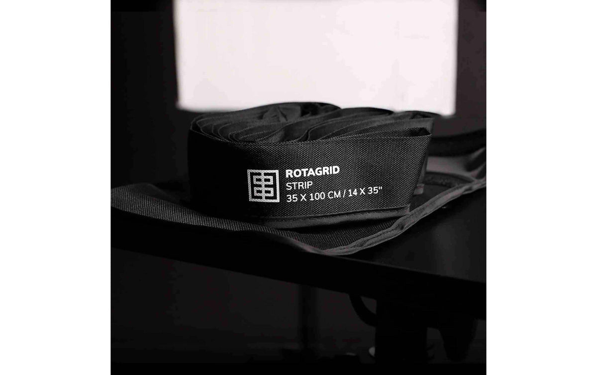 Elinchrom RotaGrid Strip – 50 × 130 cm, 30° – für Rotalux-Modelle – Schwarz