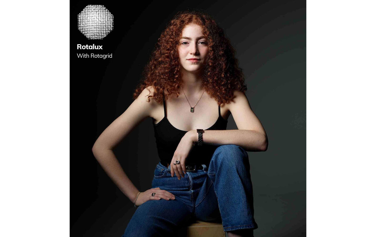 Elinchrom RotaGrid Strip – 50 × 130 cm, 30° – für Rotalux-Modelle – Schwarz