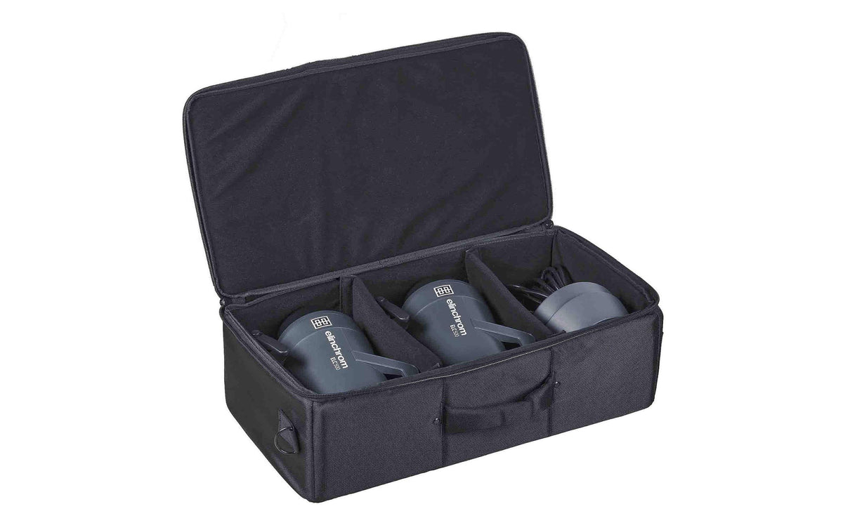 Elinchrom Studiokoffer (Hartschale) – 600 × 320 × 180 mm – für Elinchrom ELC, FIVE, D-Lite – Schwarz